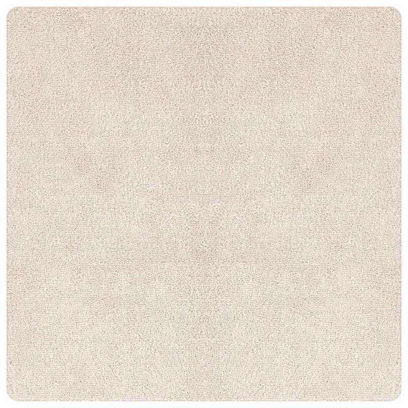 vidaXL Csúszásgátló Shaggy Szőnyeg Krém 200 x 200 cm PP