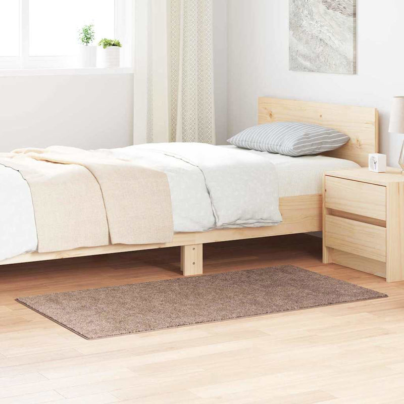 vidaXL Csúszásgátló Shaggy Szőnyeg Barna 80 x 150 cm PP