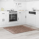 vidaXL Csúszásgátló Shaggy Szőnyeg Barna 120 x 120 cm PP