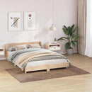 vidaXL Csúszásgátló Shaggy Szőnyeg Barna 140 x 200 cm PP