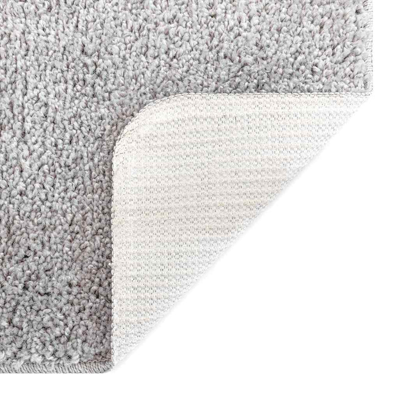 vidaXL Fürdőszoba szőnyeg Szürke 50 x 80 cm Polipropilén