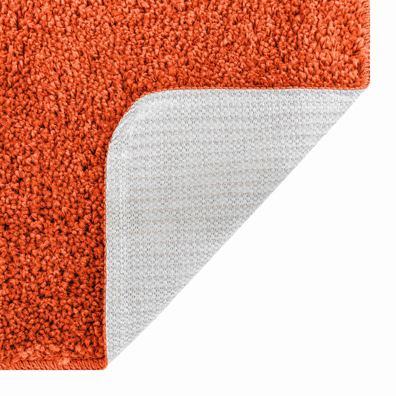 vidaXL Fürdőszoba szőnyeg Narancssárga 50 x 80 cm Polipropilén