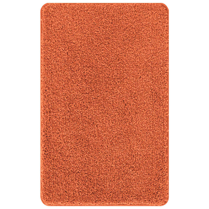 vidaXL Fürdőszoba szőnyeg Narancssárga 50 x 80 cm Polipropilén