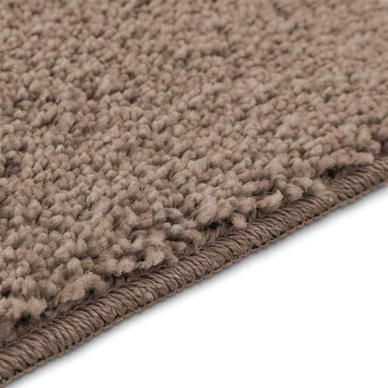 vidaXL Fürdőszoba szőnyeg Barna 60 x 90 cm Polipropilén