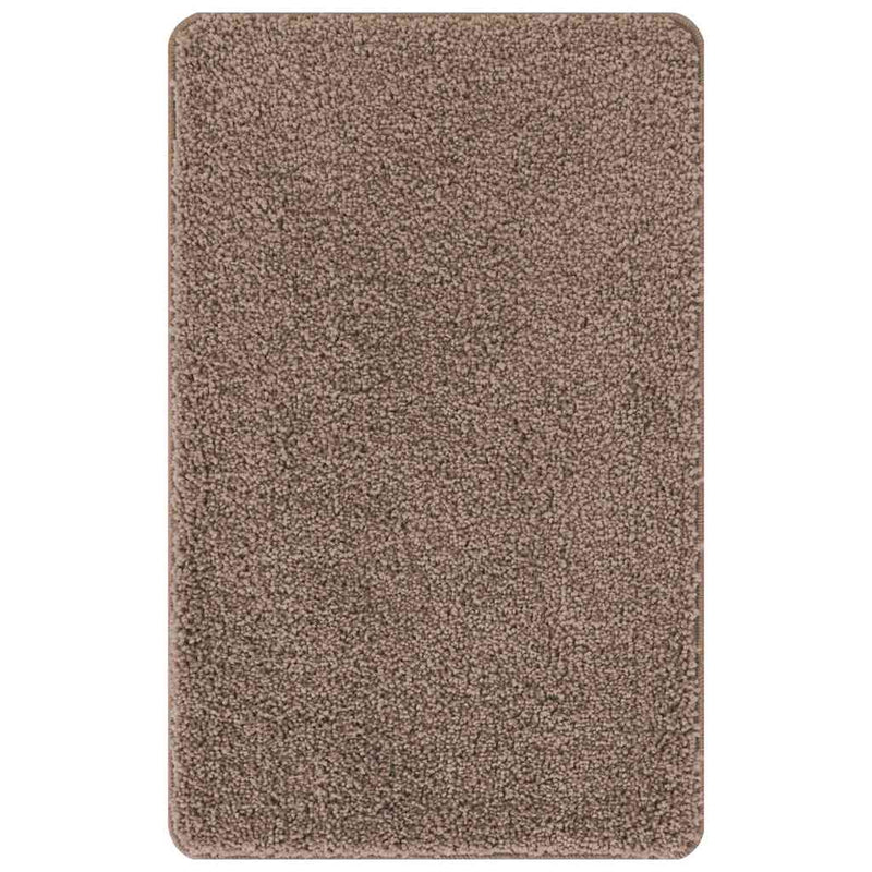 vidaXL Fürdőszoba szőnyeg Barna 60 x 90 cm Polipropilén
