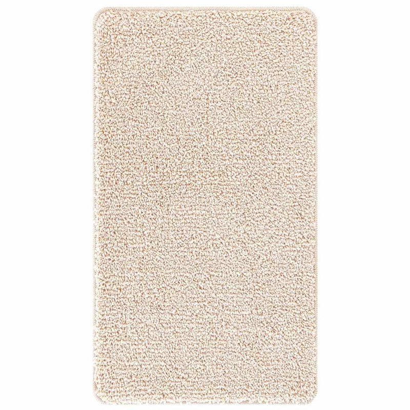 vidaXL Fürdőszoba szőnyeg Krém 70 x 120 cm Polipropilén