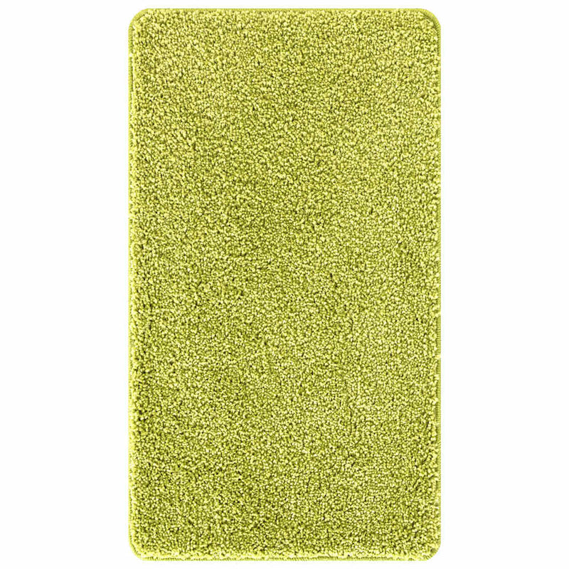 vidaXL Fürdőszoba szőnyeg Zöld 70 x 120 cm Polipropilén