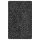 vidaXL Csúszásmentes fürdőszőnyeg készlet 2 pcs Sötétszürke PP