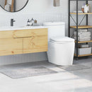 vidaXL Csúszásmentes fürdőszőnyeg készlet 2 pcs Szürke PP