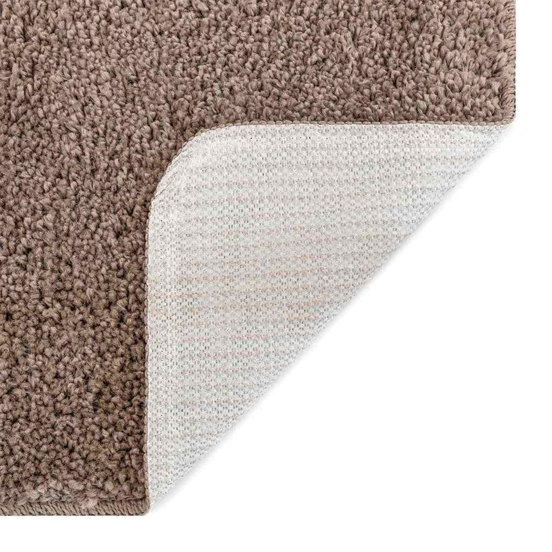 vidaXL Fürdőszoba szőnyeg 2 pcs Barna 50 x 50 cm Polipropilén