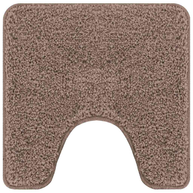 vidaXL Fürdőszoba szőnyeg 2 pcs Barna 50 x 50 cm Polipropilén