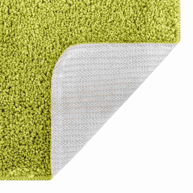 vidaXL Fürdőszoba szőnyeg 2 pcs Világos zöld 50 x 50 cm Polipropilén