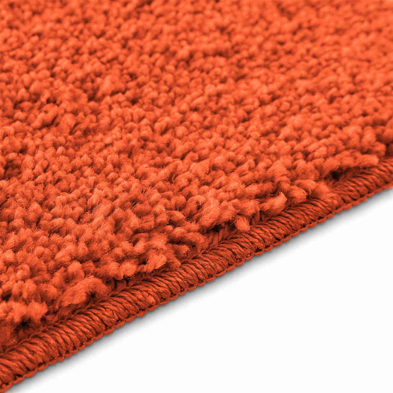 vidaXL Fürdőszoba szőnyeg 2 pcs Narancssárga 50 x 50 cm Polipropilén