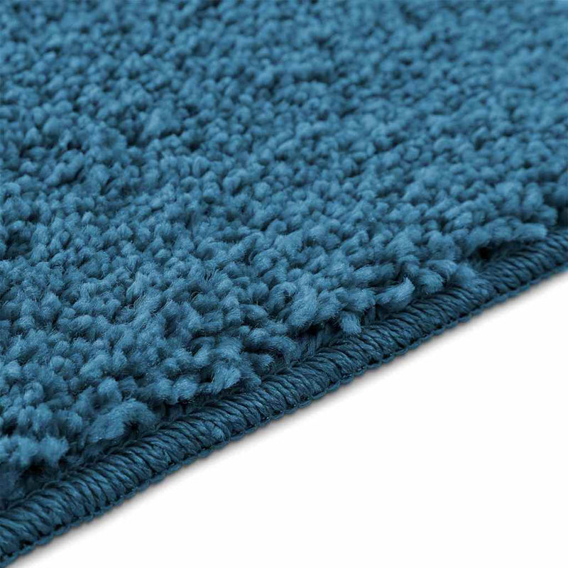 vidaXL Fürdőszoba szőnyeg 2 pcs Kék 50 x 50 cm Polipropilén
