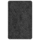vidaXL Csúszásmentes fürdőszőnyeg készlet 3 pcs Sötétszürke PP