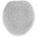 vidaXL Csúszásmentes fürdőszőnyeg készlet 3 pcs Szürke PP