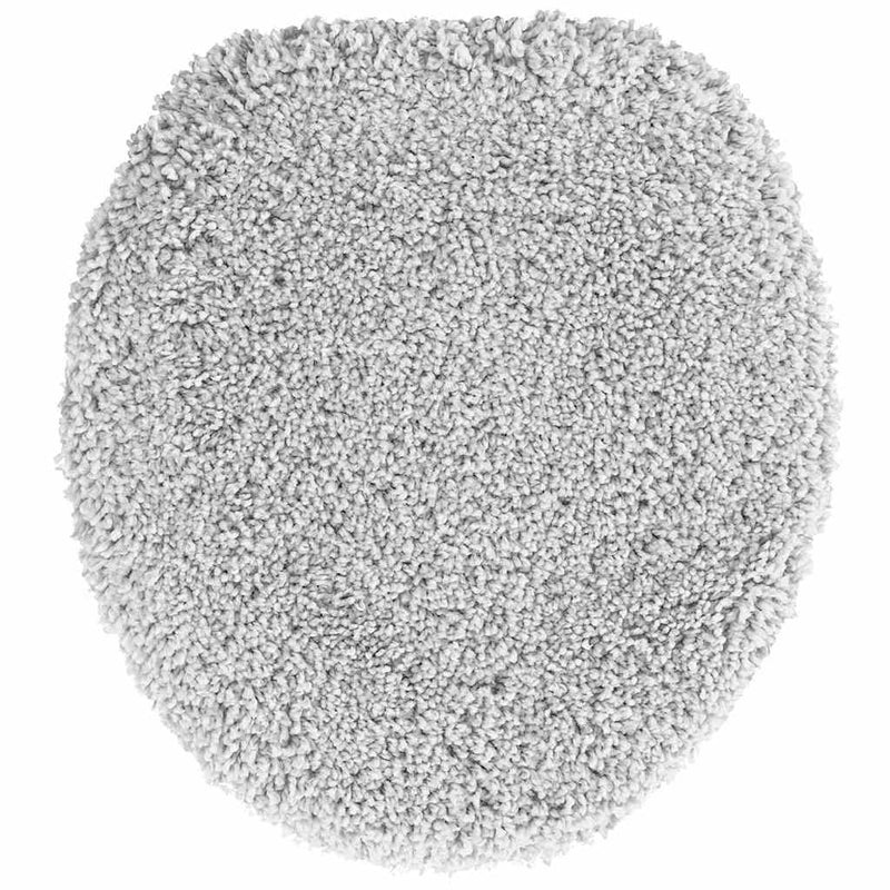 vidaXL Fürdőszoba szőnyeg 3 pcs Szürke 50 x 50 cm Polipropilén