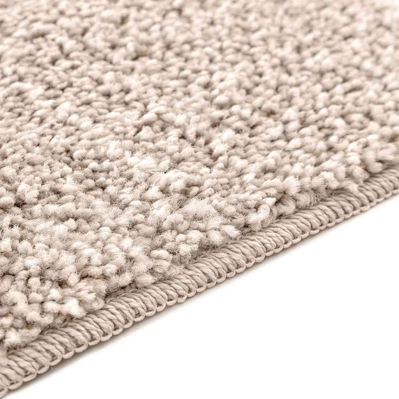 vidaXL Fürdőszoba szőnyeg 3 pcs Krém 50 x 50 cm Polipropilén