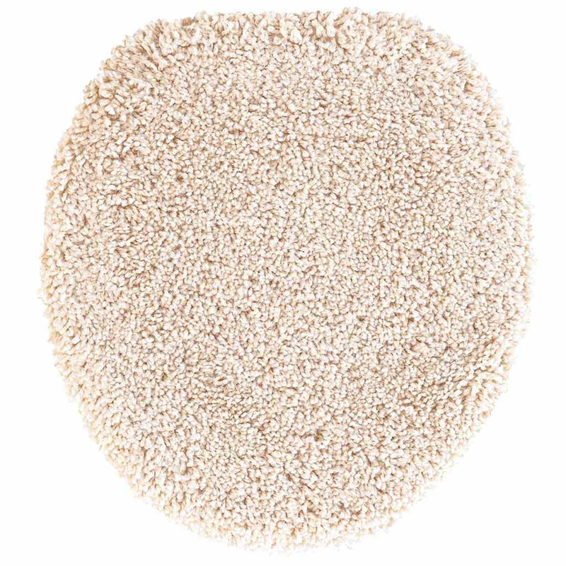 vidaXL Fürdőszoba szőnyeg 3 pcs Krém 50 x 50 cm Polipropilén