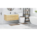 vidaXL Csúszásmentes fürdőszőnyeg készlet 3 pcs Barna PP