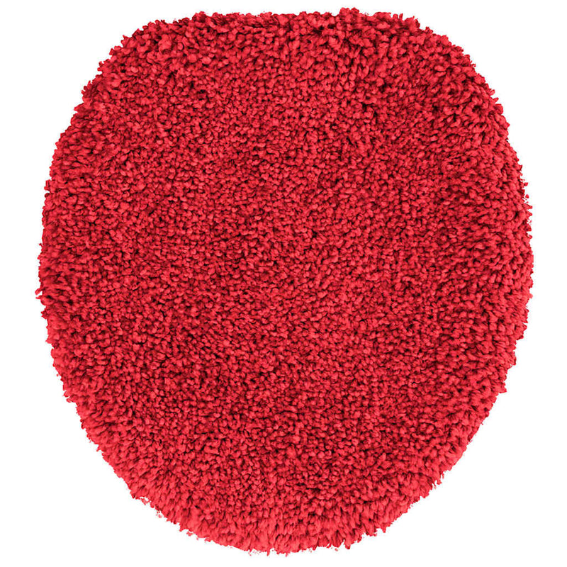 vidaXL Fürdőszoba szőnyeg 3 pcs Piros 50 x 50 cm Polipropilén