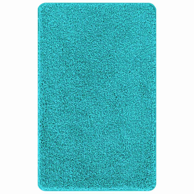 vidaXL Fürdőszoba szőnyeg 3 pcs Türkiz 50 x 50 cm Polipropilén