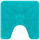 vidaXL Csúszásmentes fürdőszőnyeg készlet 3 pcs Türkiz PP