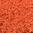 vidaXL Csúszásmentes fürdőszőnyeg készlet 3 pcs Narancssárga PP