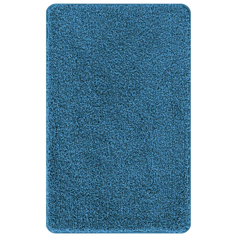 vidaXL Fürdőszoba szőnyeg 3 pcs Kék 50 x 50 cm Polipropilén