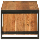 vidaXL Dohányzóasztal Barna 90 x 50 x 38 cm tömör akácfa