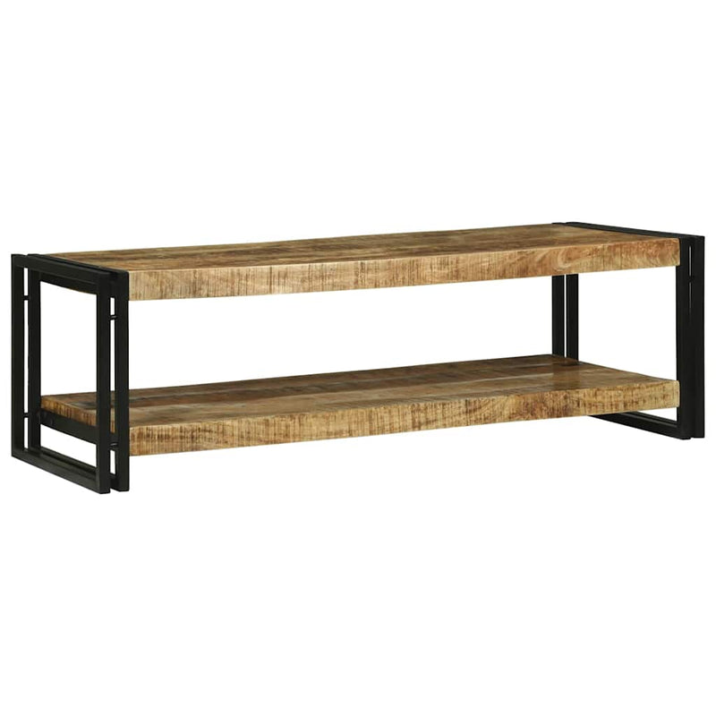vidaXL Dohányzóasztal Barna 120 x 50 x 38 cm tömör mangófa