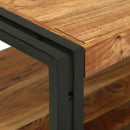 vidaXL Dohányzóasztal Barna 120 x 50 x 38 cm tömör akácfa