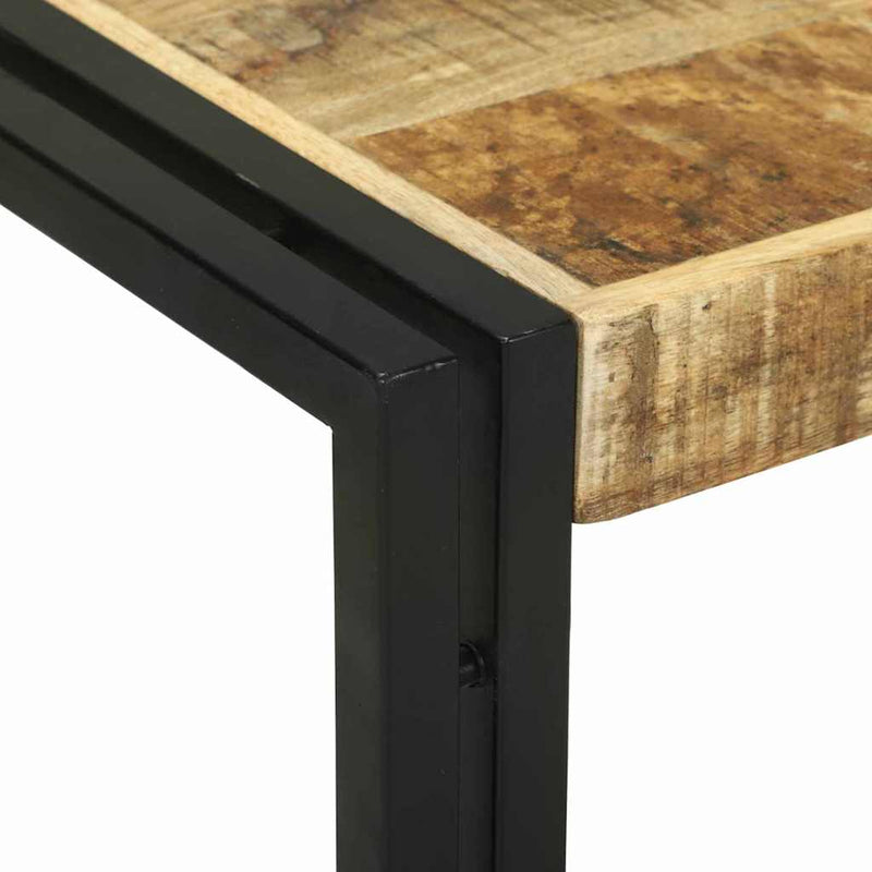 vidaXL Dohányzóasztal 2 pcs Barna 48 x 40 x 40 cm tömör mangófa