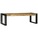 vidaXL Dohányzóasztal 2 pcs Barna 48 x 40 x 40 cm tömör mangófa