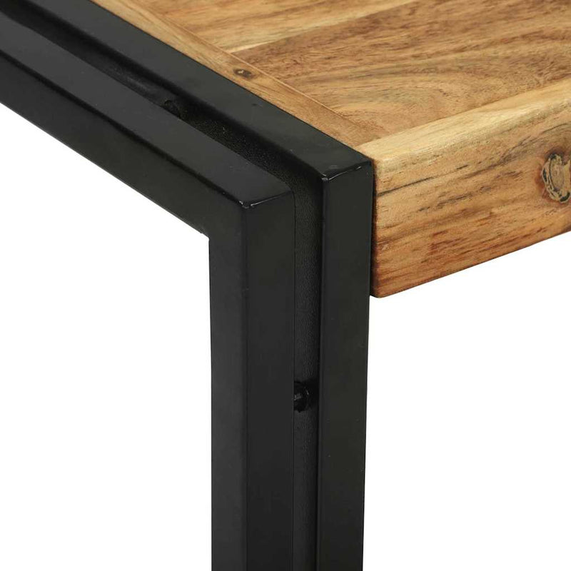vidaXL Dohányzóasztal 2 pcs Barna 48 x 40 x 40 cm tömör akácfa