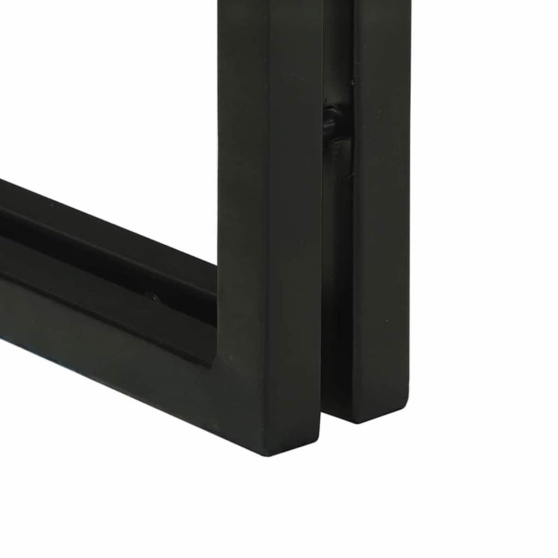 vidaXL Dohányzóasztal 2 pcs Barna 48 x 40 x 40 cm tömör akácfa