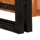 vidaXL TV szekrény Sokszínű 120 x 30 x 50 cm tömör újrahasznosított fa