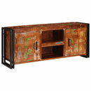 vidaXL TV szekrény Sokszínű 120 x 33 x 50 cm tömör újrahasznosított fa