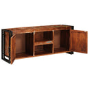 vidaXL TV szekrény Sokszínű 120 x 33 x 50 cm tömör újrahasznosított fa