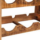 vidaXL Borágas Barna 100 x 45 x 33 cm Tömör Durva Mangófában