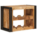 vidaXL Borágas Barna 100 x 45 x 33 cm Tömör Durva Mangófában