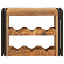 vidaXL Borágas Barna 100 x 45 x 33 cm Tömör Durva Mangófában