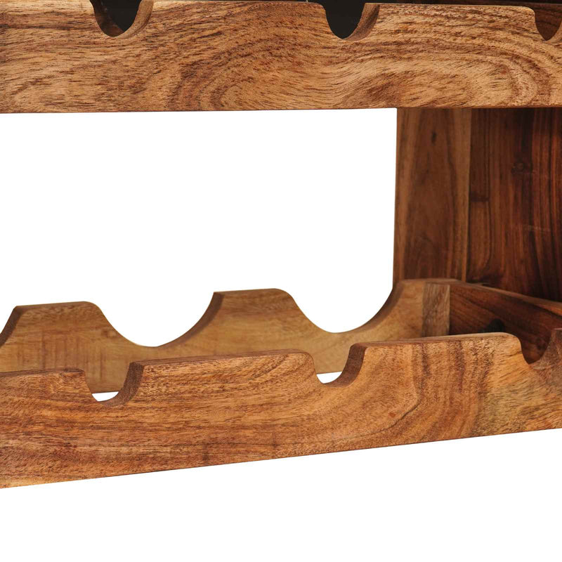 vidaXL Borágas Barna 100 x 45 x 33 cm Tömör Akácfa