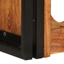 vidaXL Borágas Barna 100 x 45 x 33 cm Tömör Akácfa