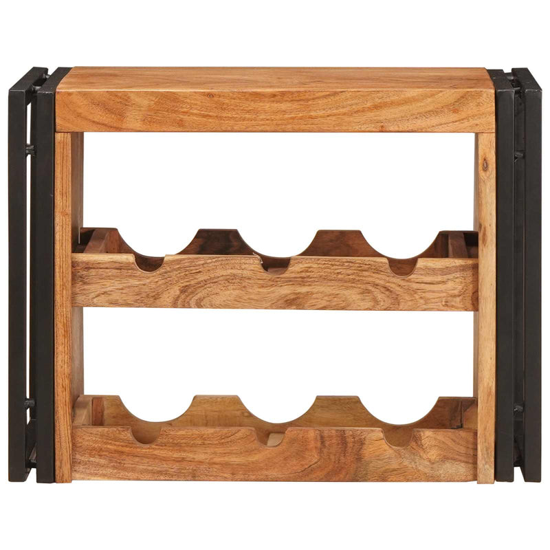 vidaXL Borágas Barna 100 x 45 x 33 cm Tömör Akácfa