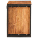 vidaXL Borágas Barna 100 x 45 x 33 cm Tömör Akácfa