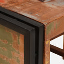 vidaXL Borágas Barna 100 x 45 x 33 cm Szilárd újrahasznosított fa