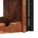 vidaXL Borágas Barna 100 x 45 x 33 cm Szilárd újrahasznosított fa