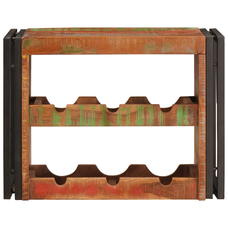 vidaXL Borágas Barna 100 x 45 x 33 cm Szilárd újrahasznosított fa