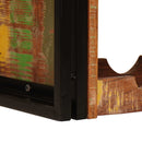 vidaXL Borágas Barna 100 x 45 x 33 cm Szilárd újrahasznosított fa